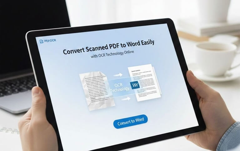Convert Scanned PDF to Word Easily with OCR Technology Online