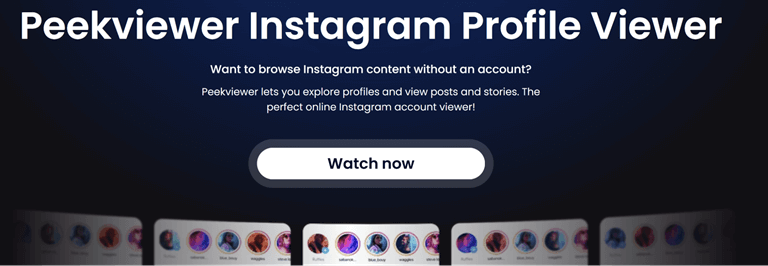 PeekViewer to View Someone Instagram Story Anonymously
