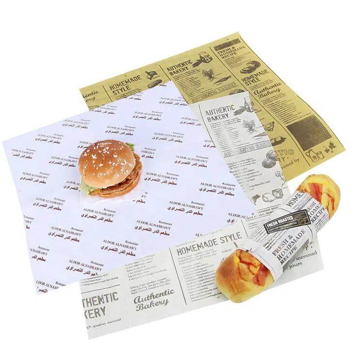 Custom Greaseproof Paper & Custom Bread Bags