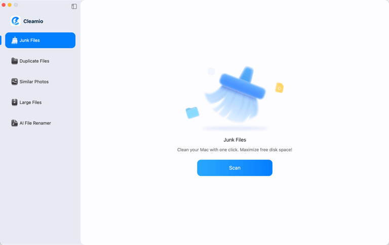 Download and execute the Junk File Cleaner tool on your Mac