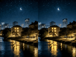 UnblurImage.ai vs iPhone 16 Native Unblur