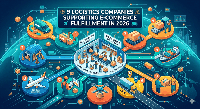 9 Logistics Companies Supporting E-commerce Fulfillment in 2026