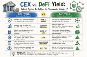 CEX vs. DeFi Yield Which Option Is Better for Stablecoin Holders