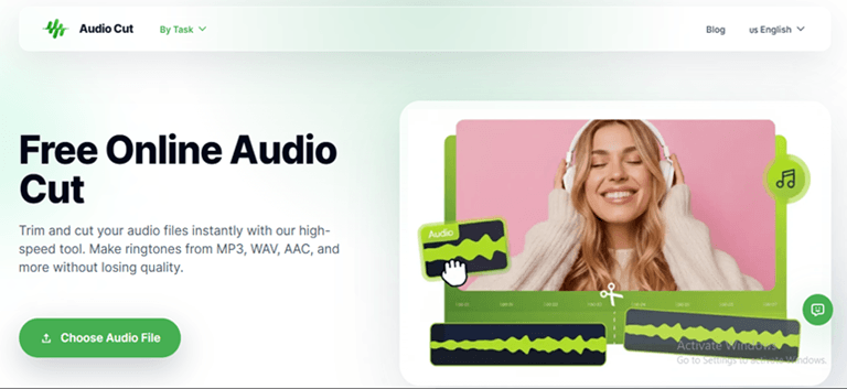 Extract Audio from Video Online – Free AudioCut Tool