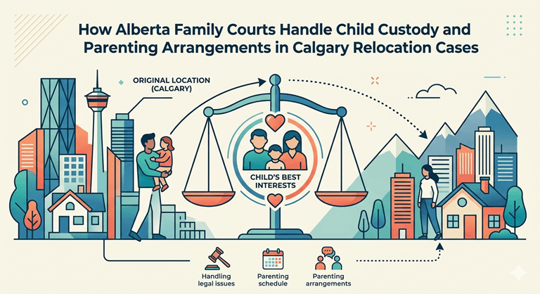 How Alberta Family Courts Handle Child Custody and Parenting Arrangements in Calgary Relocation Cases