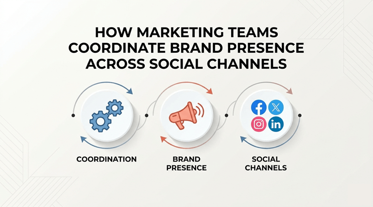 How Marketing Teams Coordinate Brand Presence Across Social Channels