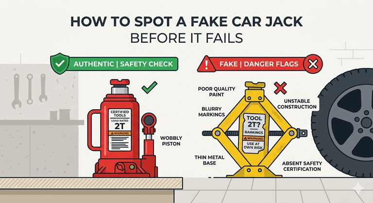 How to Spot a Fake Car Jack Before It Fails
