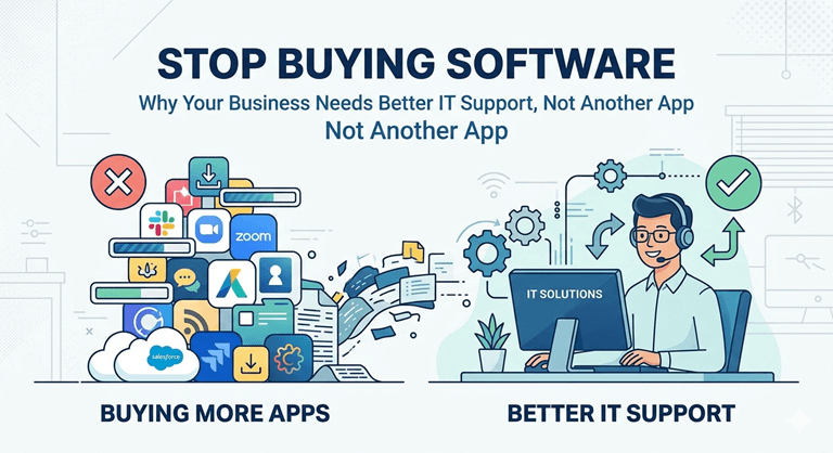 Stop Buying Software Why Your Business Needs Better IT Support, Not Another App