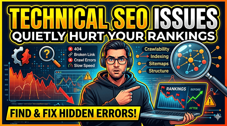 Technical SEO Issues That Quietly Hurt Your Rankings