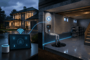 The Connection Between Smart Homes and Basement Waterproofing Systems