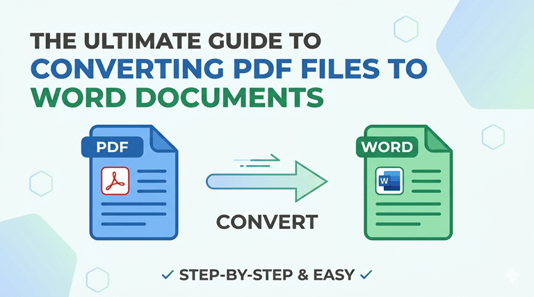 The Ultimate Guide to Converting PDF Files to Word Documents