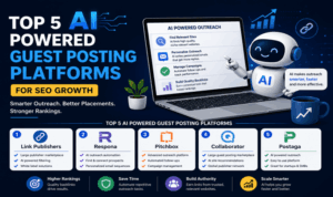Top 5 AI Powered Guest Posting Platforms for SEO Growth