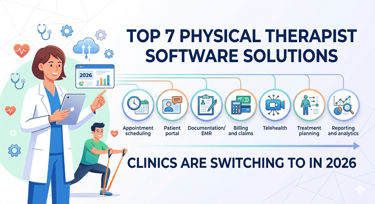 Top 7 Physical Therapist Software Solutions Clinics Are Switching To in 2026