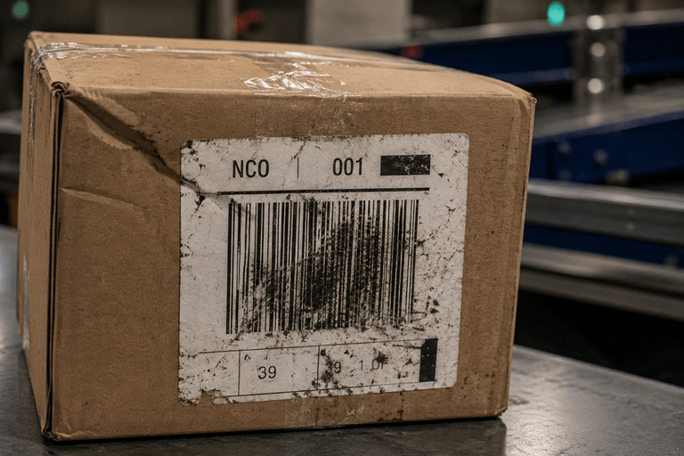 What Happens When a Parcel Can’t Be Read by the Scanner