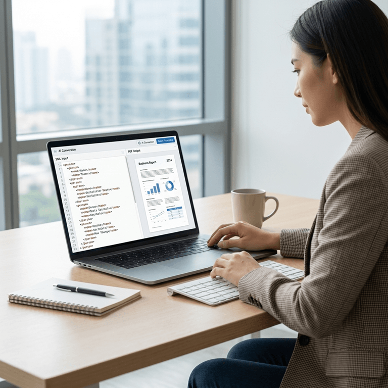 Which Tool Offers the Best XML File to PDF Conversion