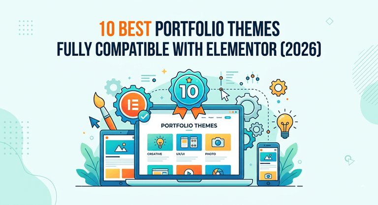 10 Best Portfolio Themes Fully Compatible with Elementor (2026)