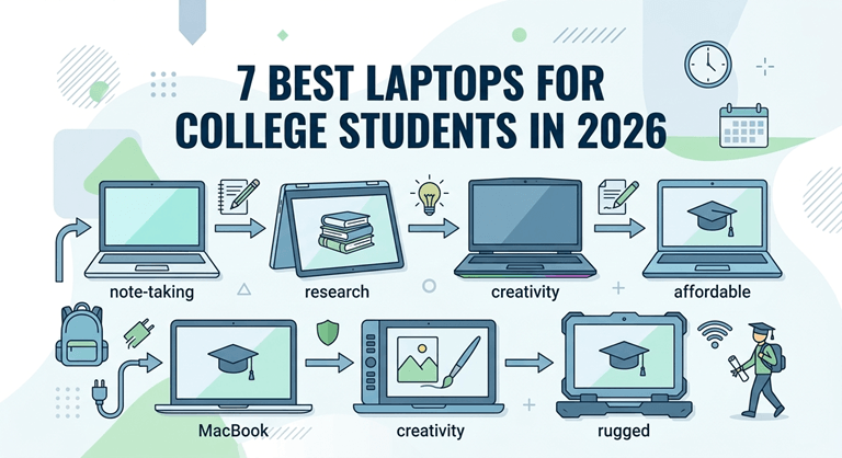 7 Best Laptops for College Students in 2026