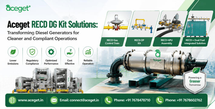 Aceget RECD DG Kit Solutions Transforming Diesel Generators for Cleaner and Compliant Operations