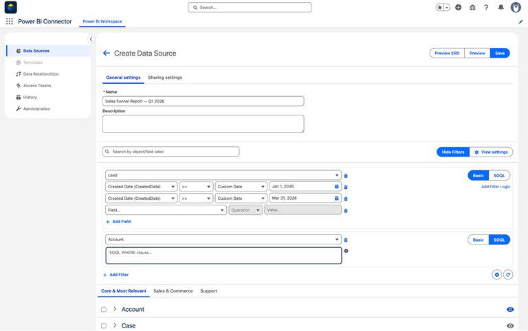  Apply Filters to Limit Export Volume