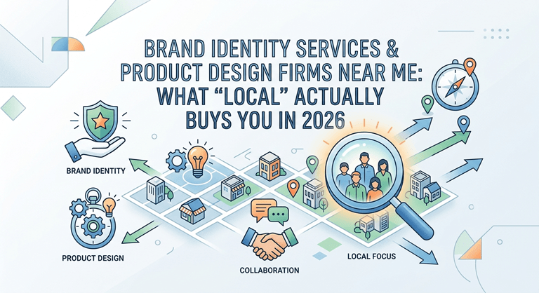 Brand Identity Services & Product Design Firms Near Me What Local Actually Buys You in 2026