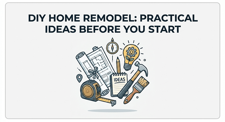 DIY Home Remodel: Practical Ideas Before You Start