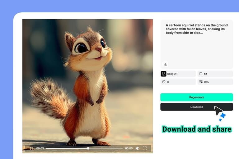 Download the video and make any necessary changes