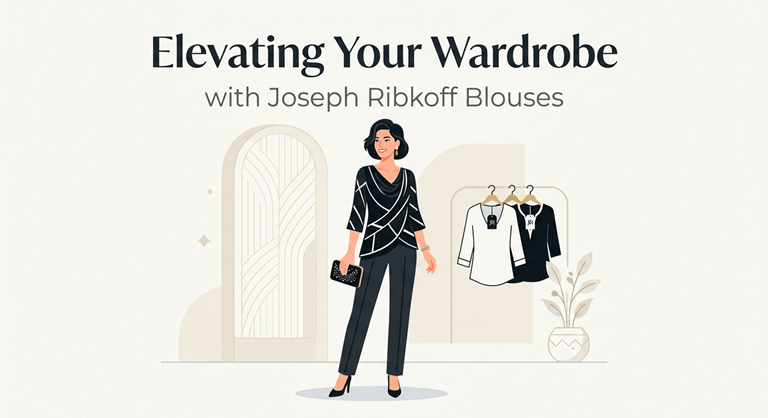 Elevating Your Wardrobe with Joseph Ribkoff Blouses