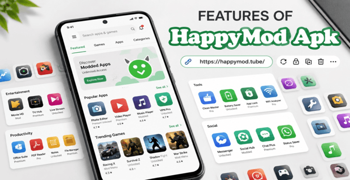 Features of HappyMod Apk
