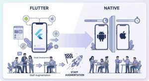 Flutter vs Native Why Staff Augmentation Teams Choose Cross-Platform for Faster Product Delivery