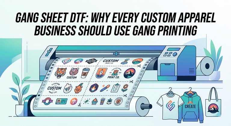 Gang Sheet DTF Why Every Custom Apparel Business Should Use Gang Printing