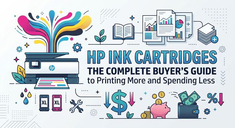 HP Ink Cartridges The Complete Buyer's Guide to Printing More and Spending Less