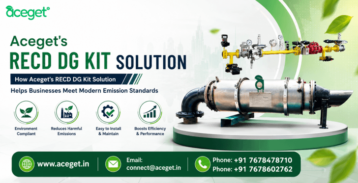 How Aceget's RECD DG Kit Solution Help Businesses Meet Modern Emission Standard