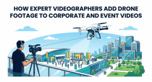 How Expert Videographers Add Drone Footage to Corporate and Event Videos
