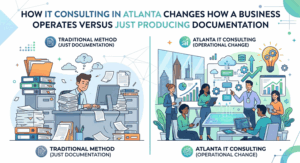 How IT consulting in Atlanta changes how a business operates versus just producing documentation
