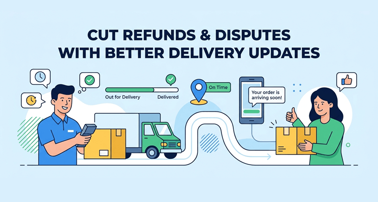 How Online Stores Can Cut Refunds and Disputes With Better Delivery Updates