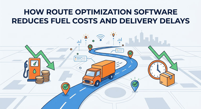 How Route Optimization Software Reduces Fuel Costs and Delivery Delays