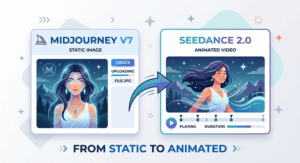 How to Animate Your Midjourney V7 Images With Seedance 2.0