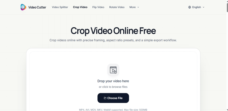 How to Crop Video Online