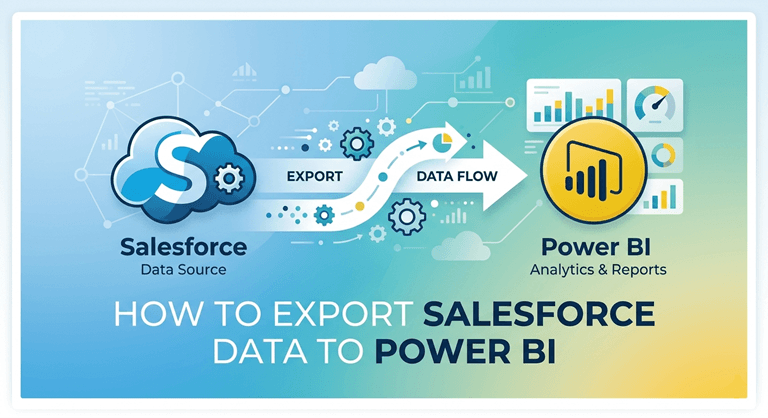 How to Export Salesforce Data to Power BI 