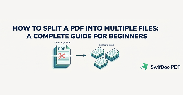 How to Split a PDF into Multiple Files A Complete Guide for Beginners