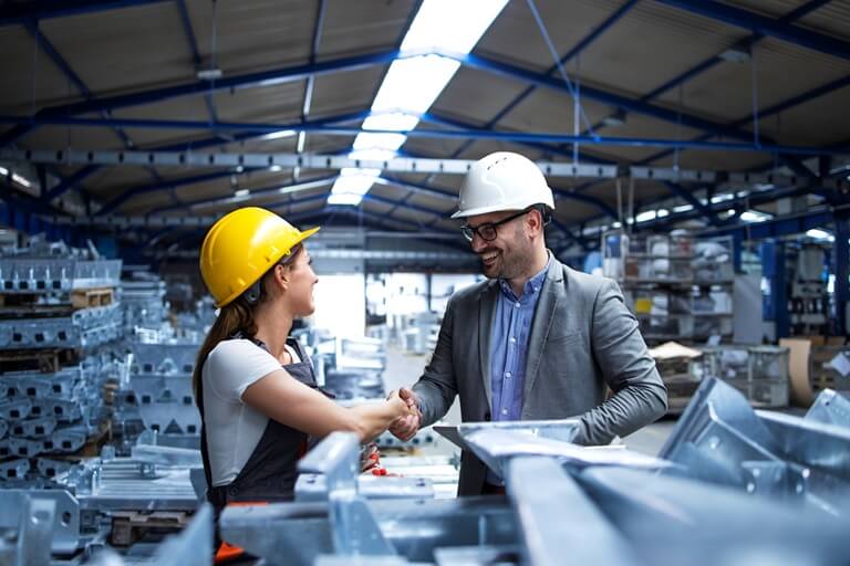 AI voice agent for manufacturing companies