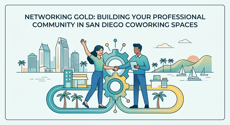 Networking Gold Building Your Professional Community in San Diego Coworking Spaces