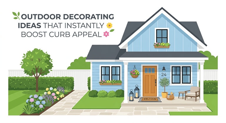 Outdoor Decorating Ideas That Instantly Boost Curb Appeal