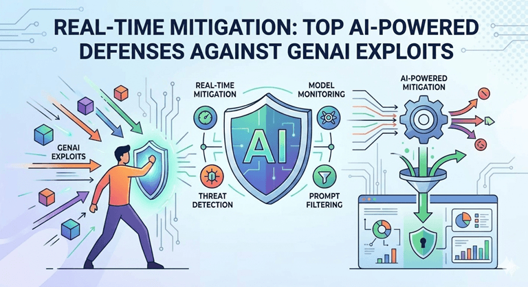 Real-Time Mitigation Top AI-Powered Defenses Against GenAI Exploits