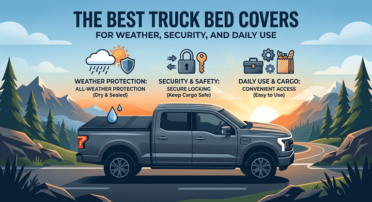 The Best Truck Bed Covers for Weather, Security, and Daily Use