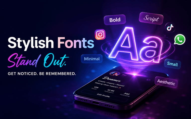 The Real Reason Stylish Fonts Are Taking Over the Internet