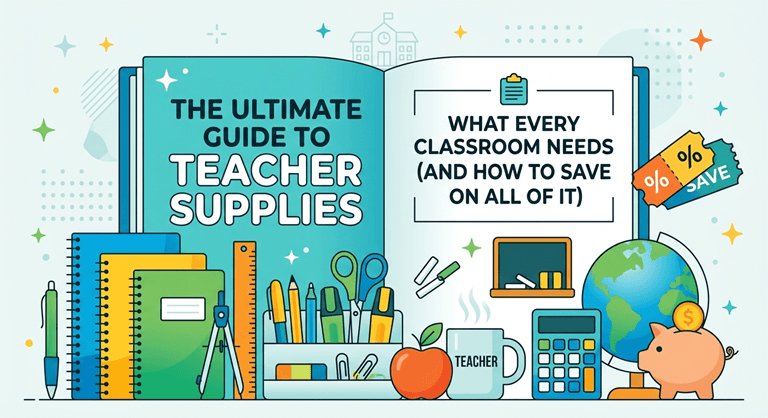 The Ultimate Guide to Teacher Supplies What Every Classroom Needs