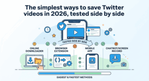The simplest ways to save Twitter videos in 2026, tested side by side