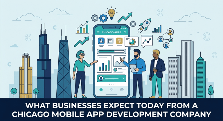 What Businesses Expect Today from a Chicago Mobile App Development Company