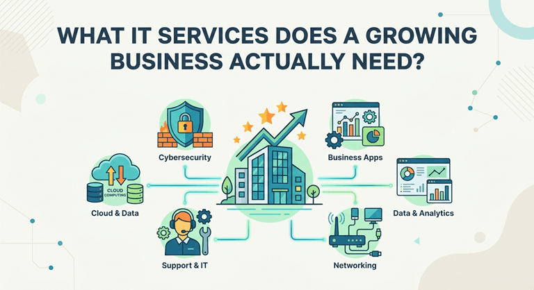 What IT Services Does a Growing Business Actually Need